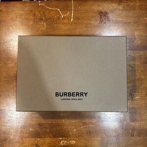 Burberry London England Box Brown Empty Shoe Box